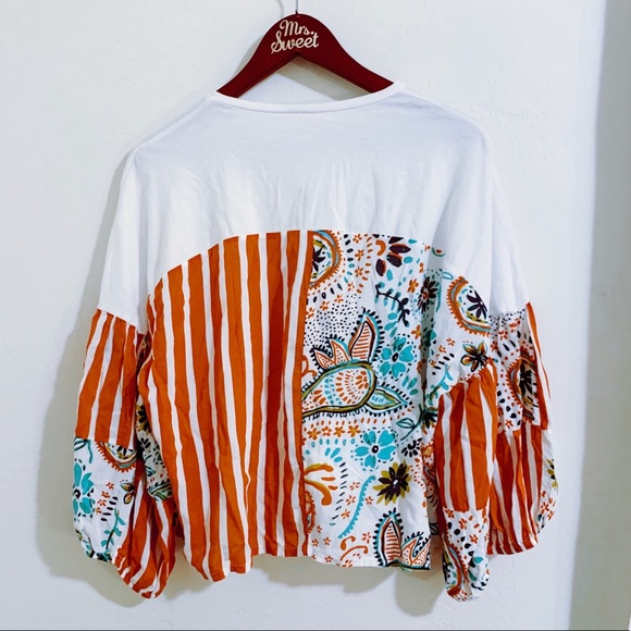 Zara dolman sleeve boxy blouse / top - Picture 3 of 4